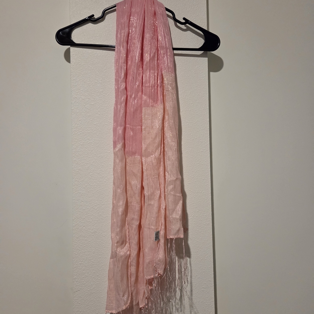 Elegant Pink Scarf